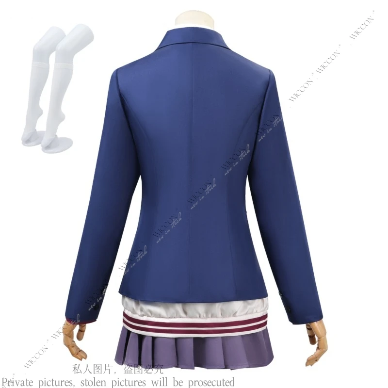 Aira Shiratori Nieuwe Anime Dandadan Cosplay Kostuum Schoenen Rollenspel Halloween Party Dagelijkse Outfit Schooluniform Vrouw Volwassen