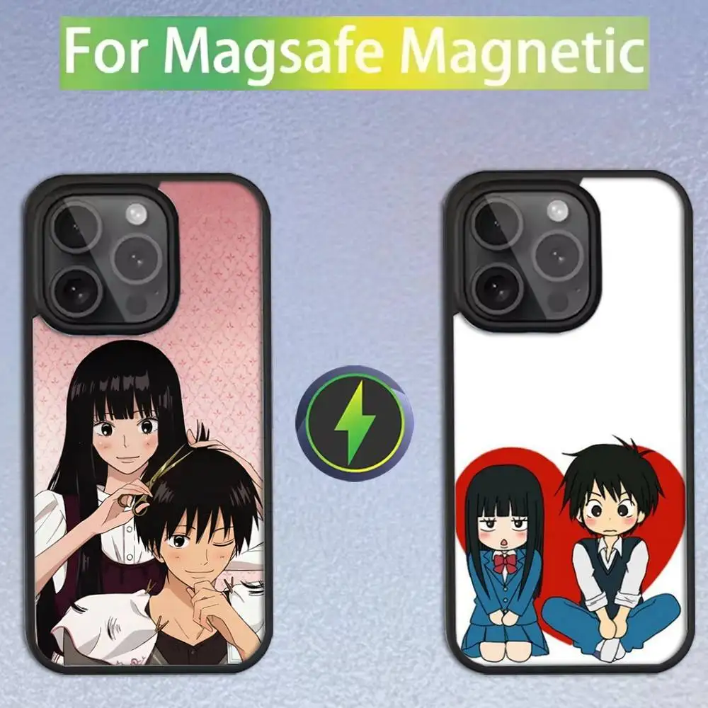 

Чехол для телефона Kimi Ni Todoke Anime для iPhone 16,15,14,13,12,11, Pro, Max, Plus, Mini, SE Magsafe с магнитной беспроводной зарядкой