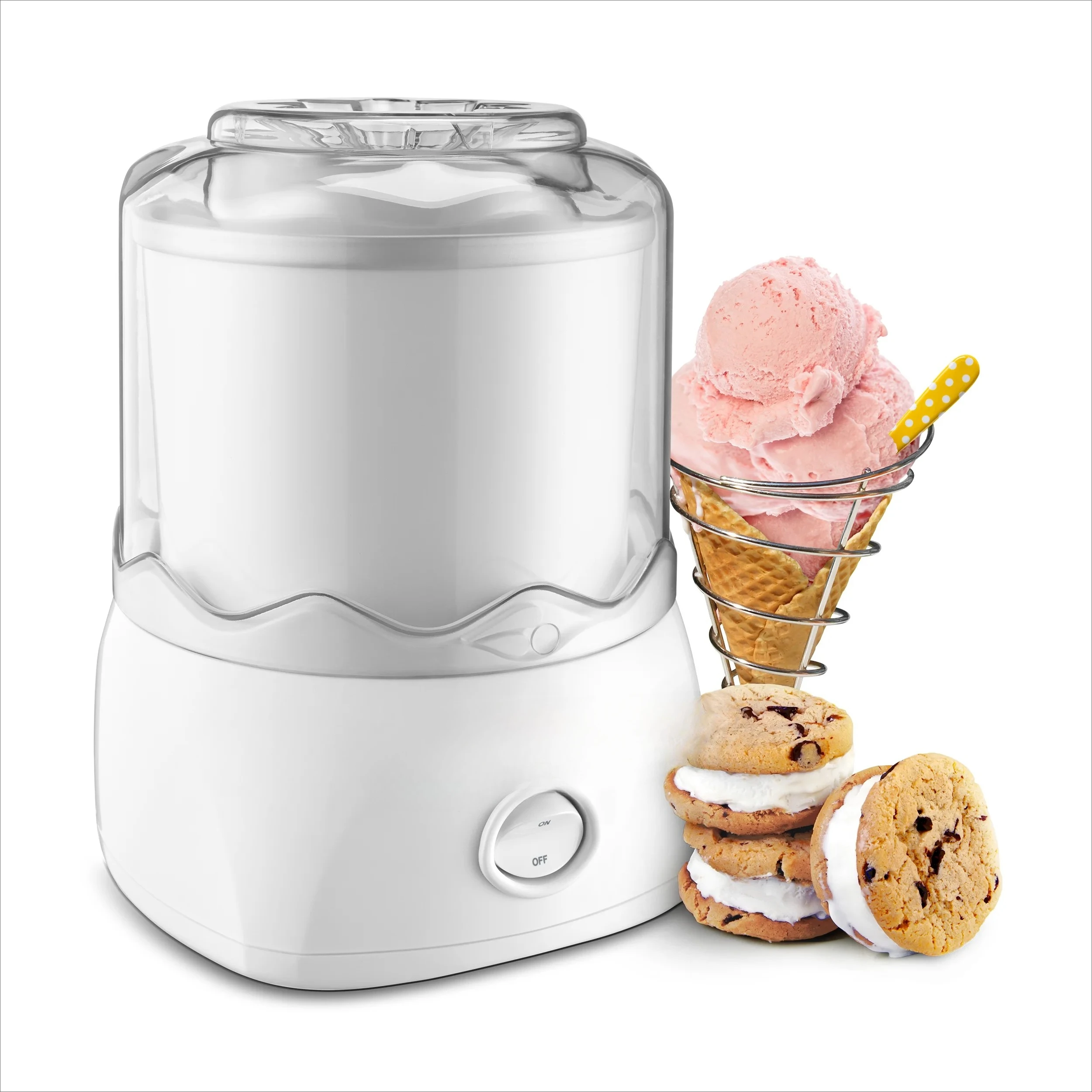 

Automatic 1.5 Qt Frozen Yogurt-Ice Cream & Sorbet Maker