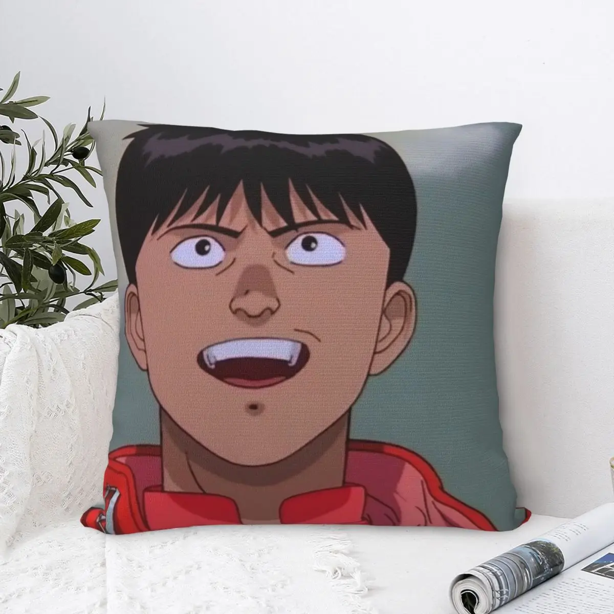 Tokyo Anime Akira Square Pillowcase Polyester Pillow Cover Velvet Cushion Zip Decorative Comfort Throw Pillow For Home Bedroom