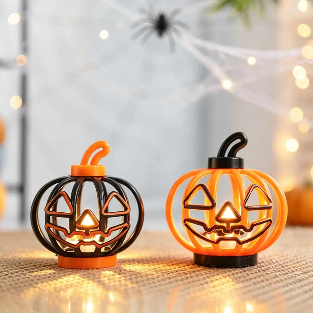 Halloween Pumpkin Lights Led Pumpkin Lamp for Party Halloween Pumpkin Lantern Led Light Battery Operated Hollow for Indoor