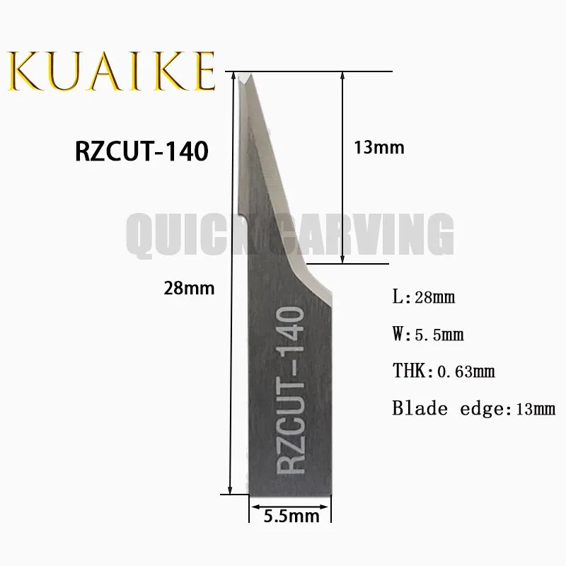 10PCS Ruizhou Vibration Knife Leather Cutting Blade RZCUT-57 RZCUT-96 RZCUT-98 RZCUT-114 RZCUT-140 RZCUT-142 RZCUT-178 RZCUT-188