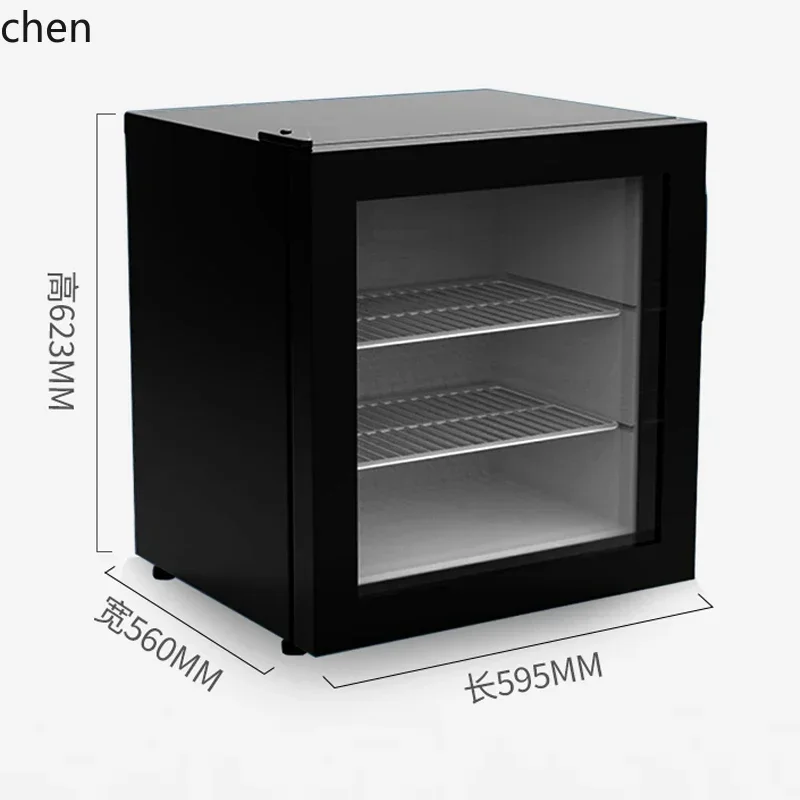small refrigerator with lock ice cream display case cinema refrigerator ice cream breast milk quick-freezing freezer