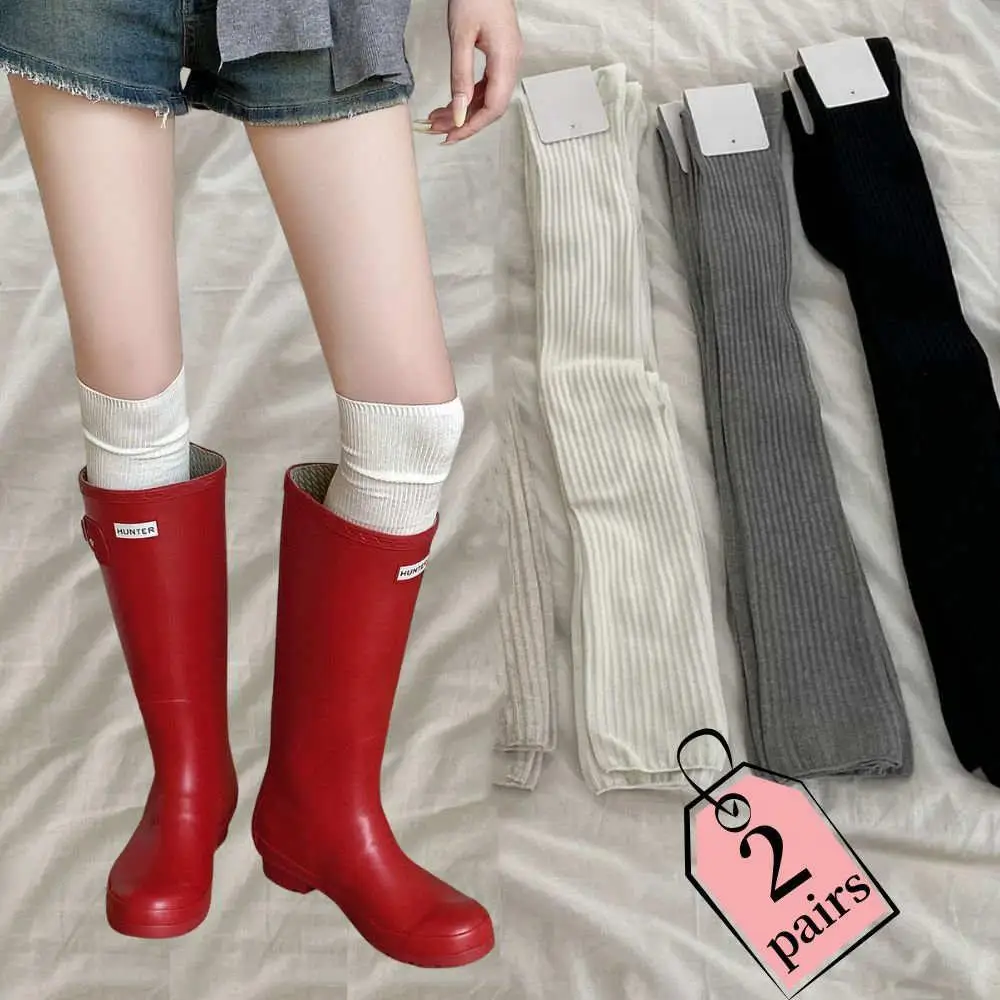 

Осенне-зимние женские гольфы, модные утягивающие сапоги JK для девочек, японские полосатые носки в стиле Харадзюку, хлопковая повседневная одежда