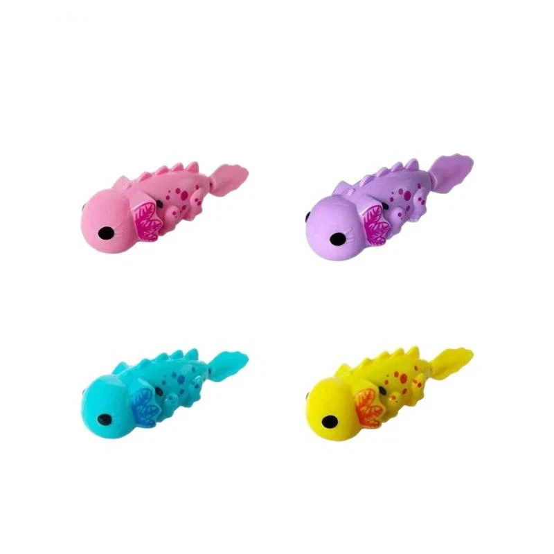 Brinquedo de Peixe Pequeno Elétrico Automático de Simulação para Banho, Indutivo, Luminescente, Brinquedo Aquático