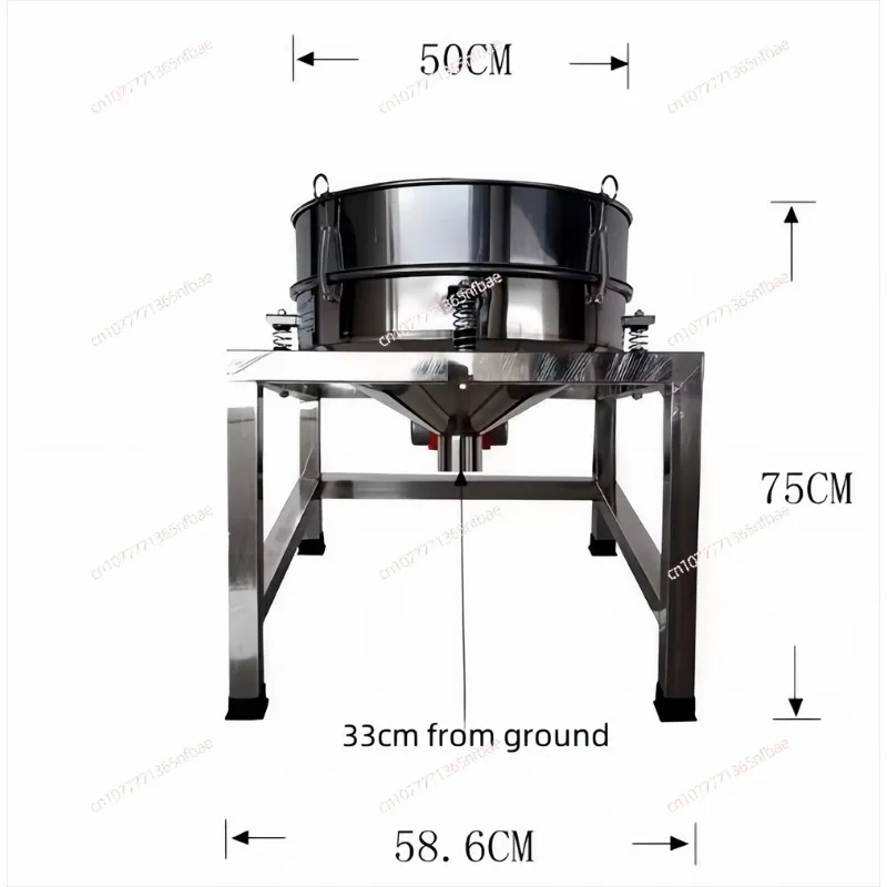 Stainless Steel Screening Machine Electric Flour Sifter Food Sifter