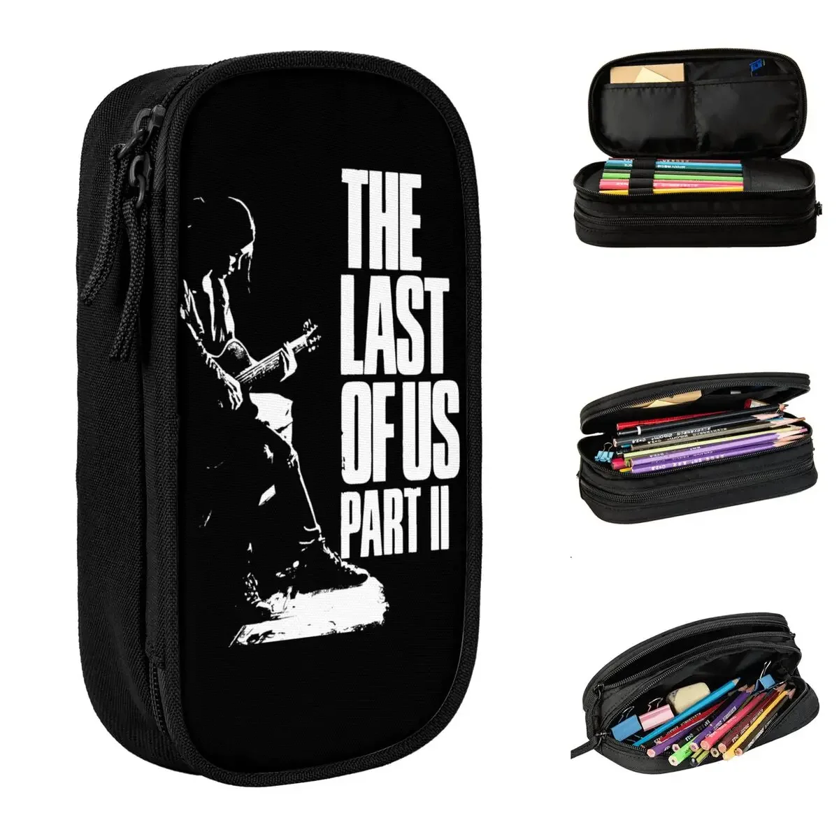 The Last Of Us Drama Pencil Case New Pen Box  Bags Kids Large Storage Students School Zipper cases