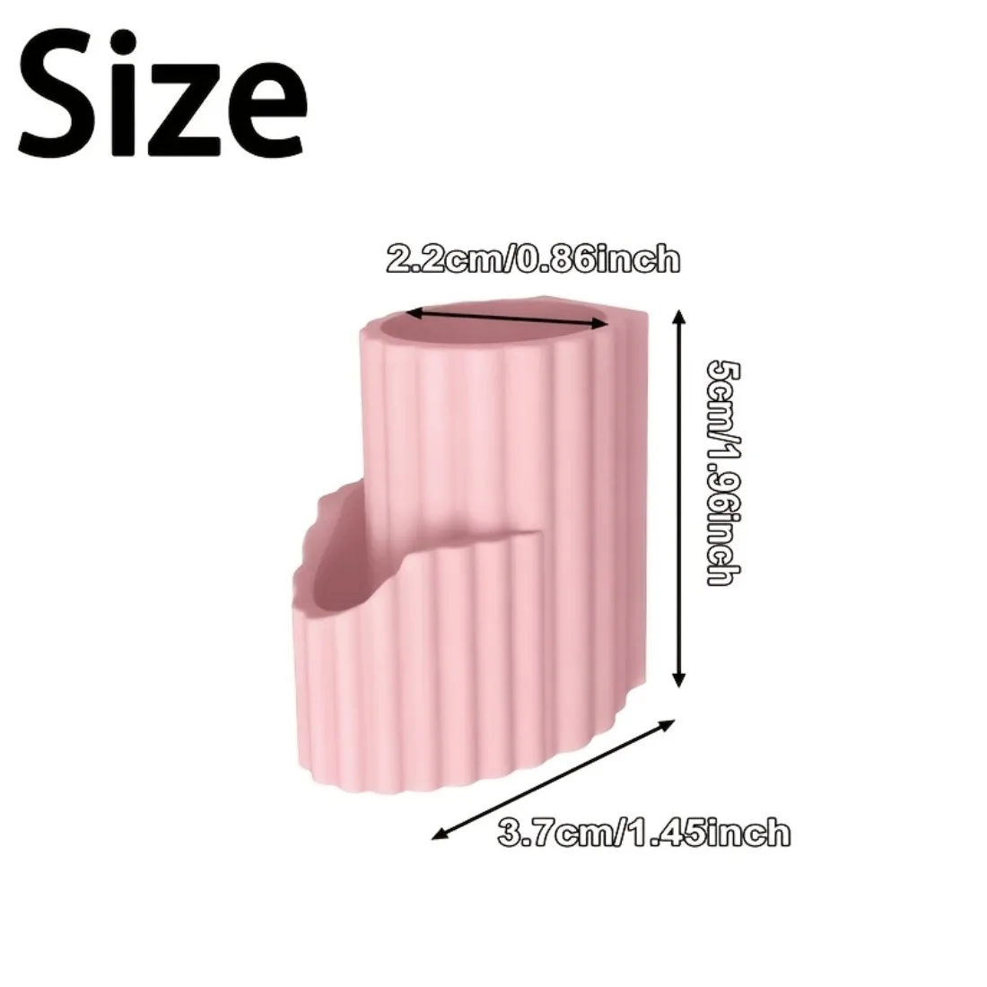2-in-1 Car Lip Balm Holder Silicone Sunglasses Lip Balm Storage Case Upright Cup Holder Tray Portable Car Accessories