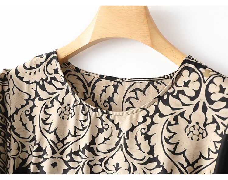 AYUNSUE 92% Natural Mulberry Silk Dresses for Women Light Luxury Womens Clothing Summer 2024 Retro Mid Long Dress Vestido Mujer