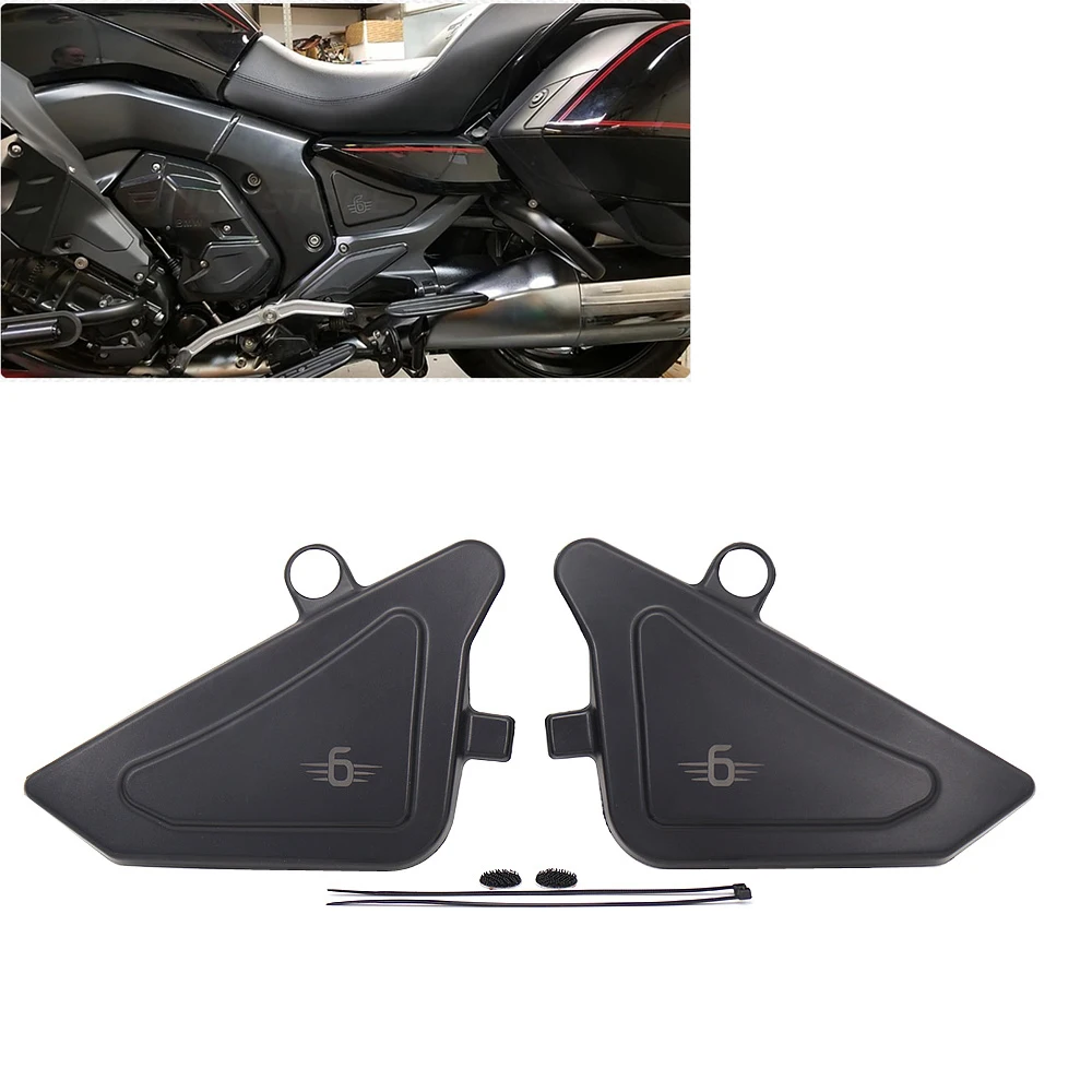 

Motorcycle Frame Side Fuel Tank Rectification Cover Axle Cover Brand New Black Suitable For BMW K 1600 Bagger K 1600 Grand Ameri