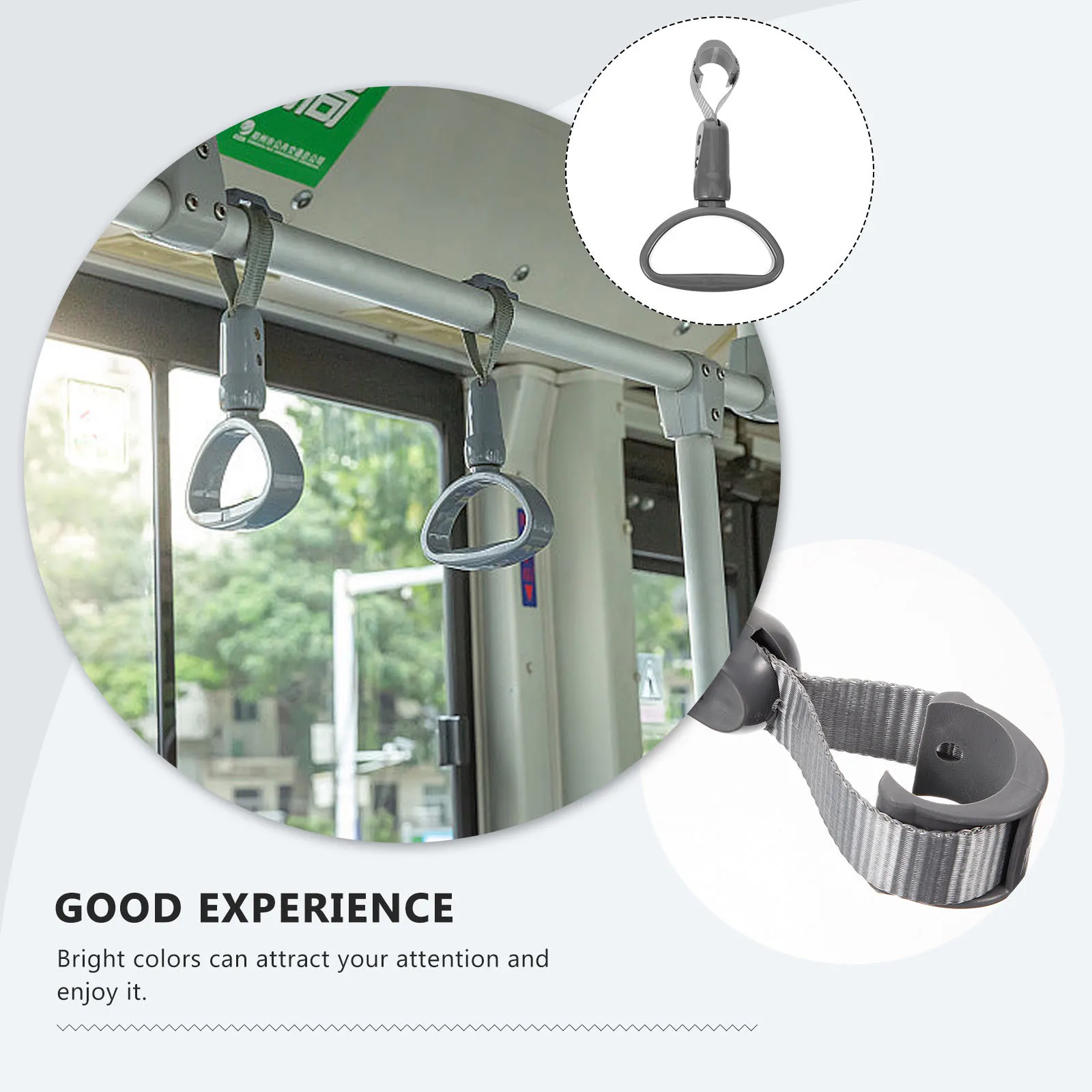 

Semicircle Abs Car Handle Bus Vehicle Durable For Elderly Handrail For Subway Car Use Bus Handle Ring