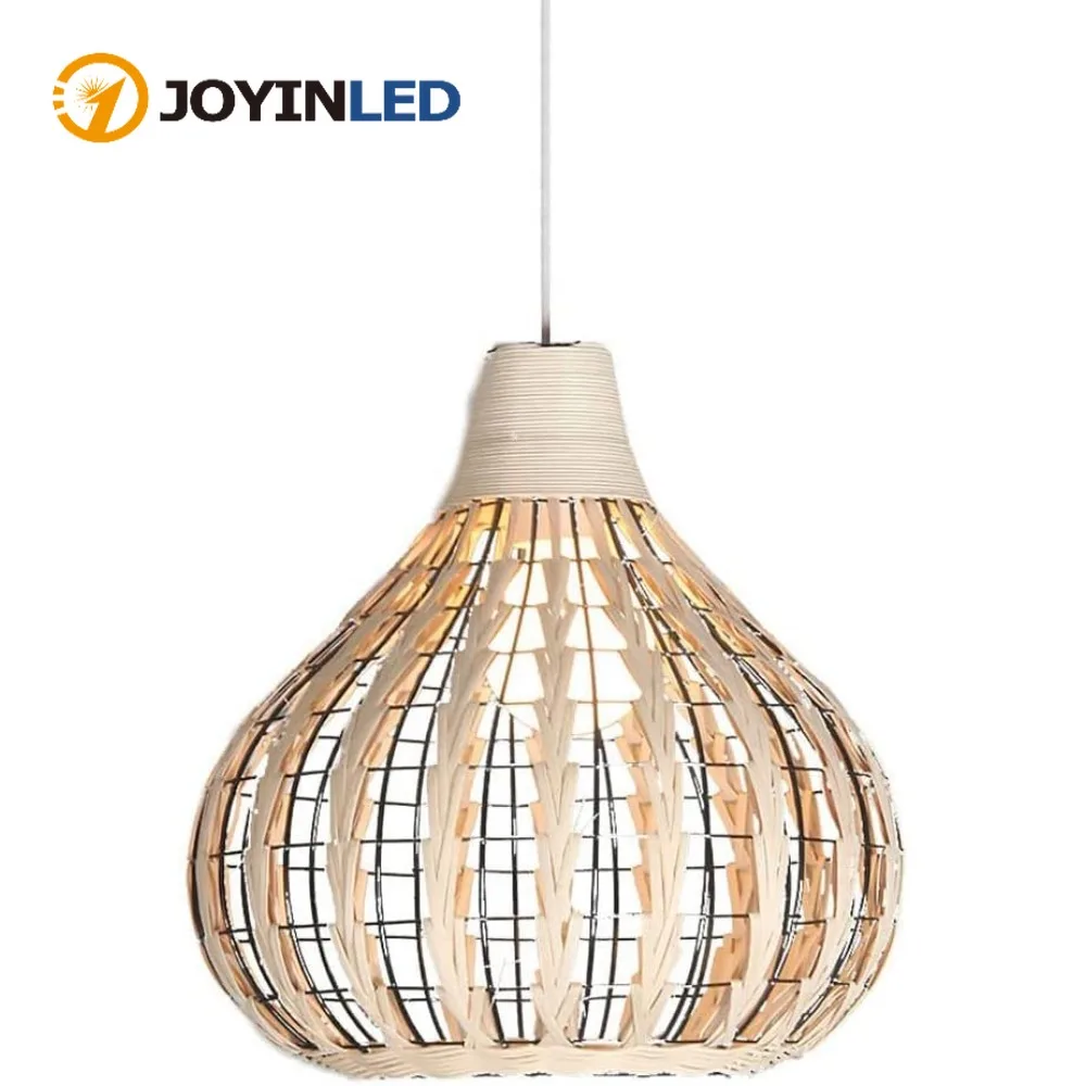 

Ретро E27 плетеные подвесные светильники из ротанга, бамбуковые подвесные светильники для фермерского дома, люстры из ротанга ручной работы, минималистичный потолочный светильник в деревенском стиле