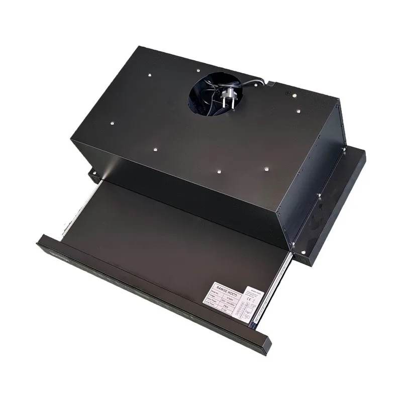 Idea Under Cabinet Telescopic Range Hood,Kitchen Chimney 600mm Pull-out Smart Smoke Extractor Hood Cooker Exhaust Range Hood