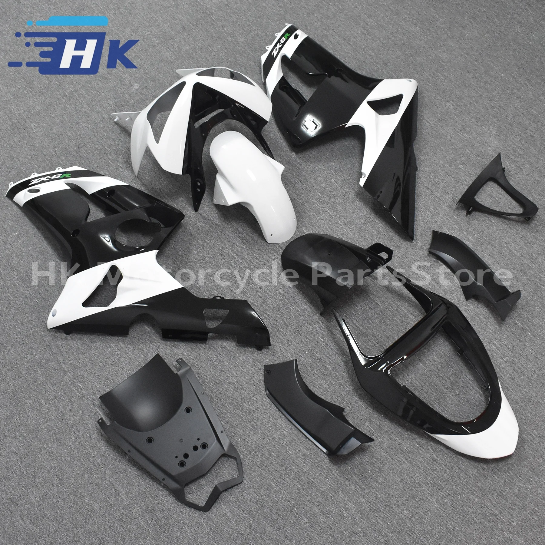 New ABS Fairings Kit Fit For KAWASAKI ZX-6R 2003 2004 636 03 04 Bodywork Set Custom