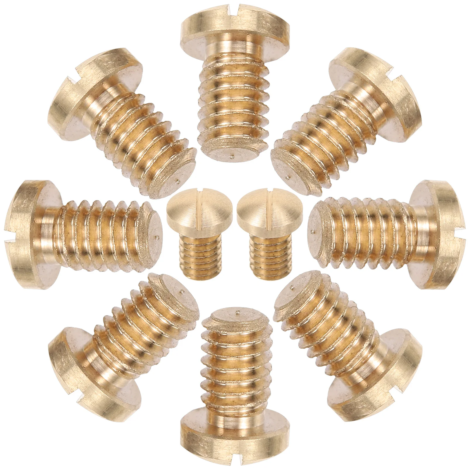 

10Pcs Saxophone Screws Brass Fixing Repair Parts Replacement for Alto Tenor Soprano Sax Instrument Screws Maintenance