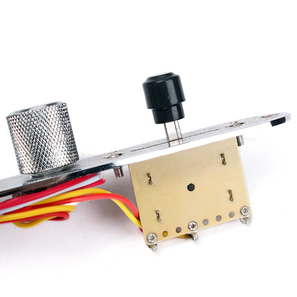 

Control Plate Loaded With Knobs 3 Way Switch Guitar Replacement Parts Screw Thread Design Easy Install For Tl