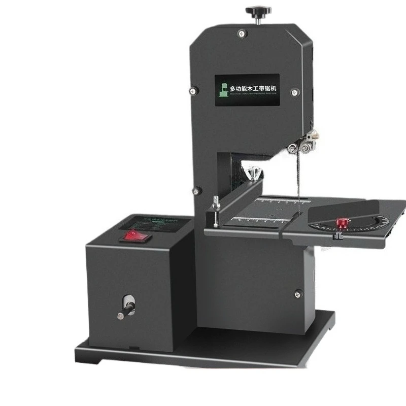 Small Household Vertical Woodworking Band Saw Wire Saw Cutting Machine Curve