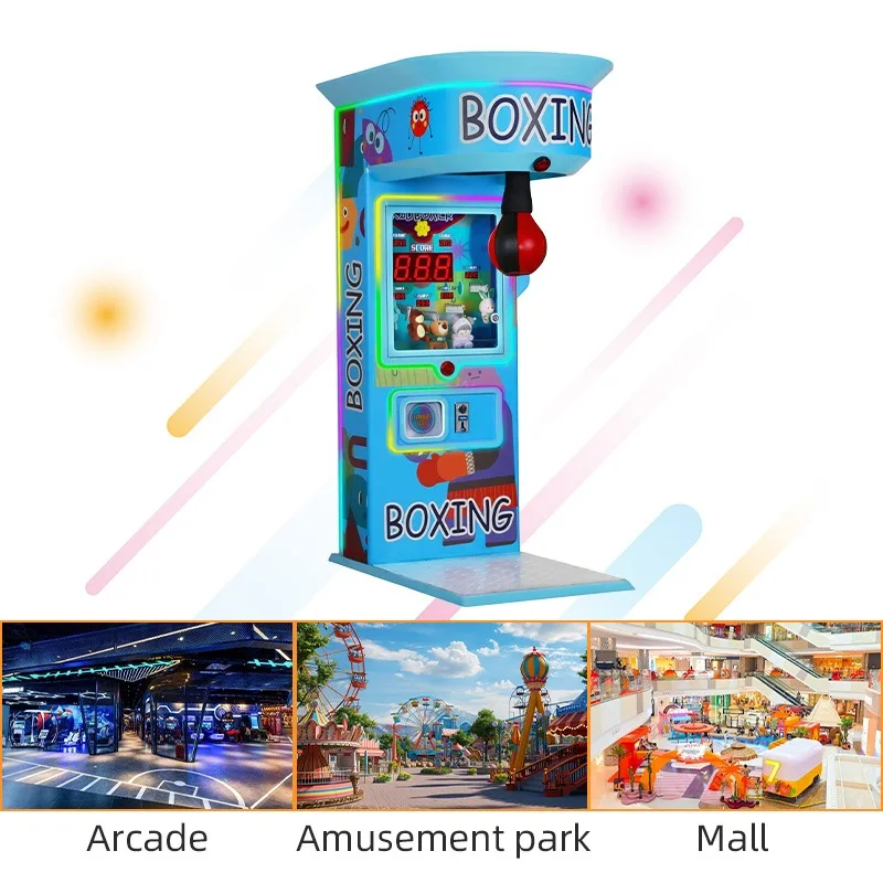Mesin Tinju Kustom yang Dioper - Boxing Machine Arcade ulasan dan harga