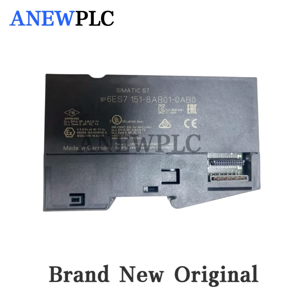 

Новый модуль ПЛК 6ES7151-8AB01-0AB0 6ES71518AB010AB0 SIMATIC DP IM151-8 PN/DP Модуль ЦП