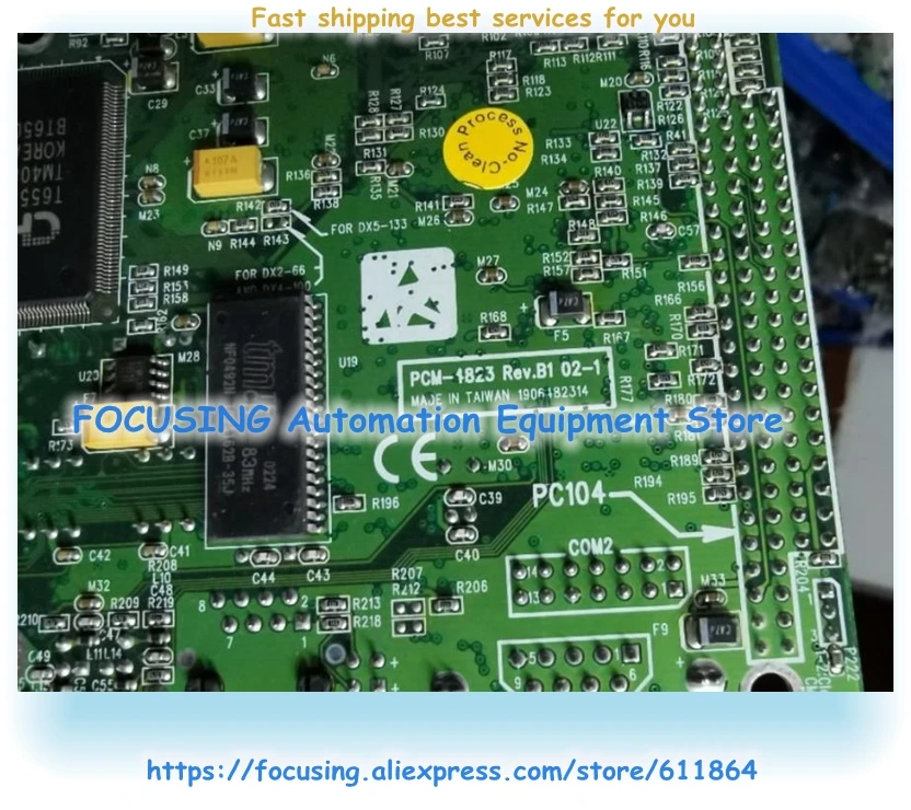 Original PCM-4823 REV: B1 Industrial PCM-1823