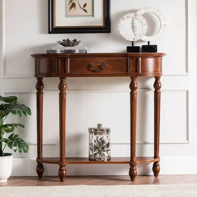 

Vintage Classic Nordic Drawers Console Table Premium Storage Console Table Organizer Living Room Wohnzimmer Tisch Furniture