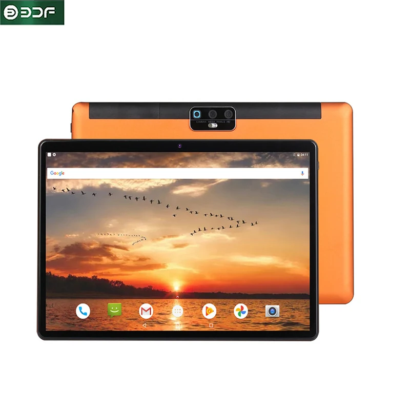 New 10.1 Inch Tablets 8 Core Phone Call Google Play 4GB RAM 64GB ROM Tablet Pc WiFi Bluetooth Type-C