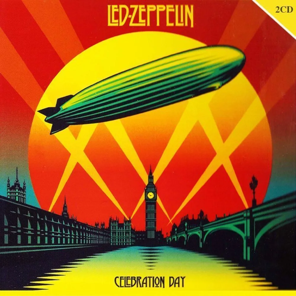 

Led Zeppelin Live CD | Celebration Day Concert Recording | 2CD Rock Music Disc | Lossless Audio Disc Only