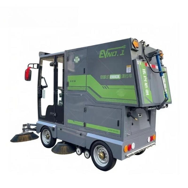 Custom cost‑effective ride‑on electric road sweeper reliable ground cleaning machinery for global wholesaler project procurement