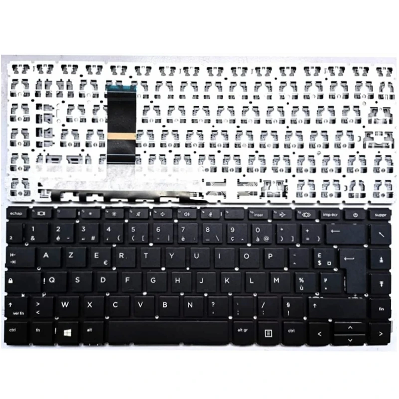 

French AZERTY keyboard for HP ProBook 440 G8 / 445 G8 / 445R G8 / 640 G8 / 645 G8 / ZHAN66 Pro 14 G4 / HSN-Q27C HSN-Q31C ​FR BE