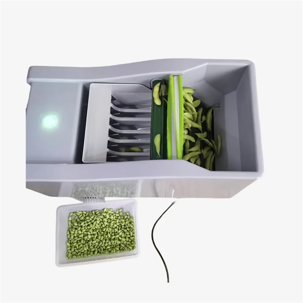 

Commercial Edamame Sheller Fresh Edamame Peeling Machine Soybean Green Peas Peeling and Shelling Edamame Machine