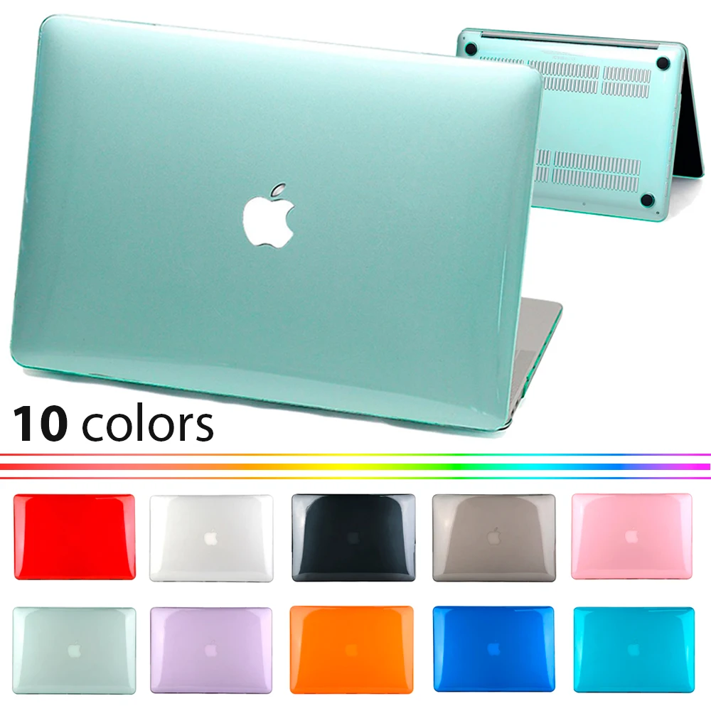 Macbook Case For Apple Macbook 11-16In For M1 Chip Pro 13 For New Air 13 Crystal Protective Cover Waterproof Durable Laptop Case