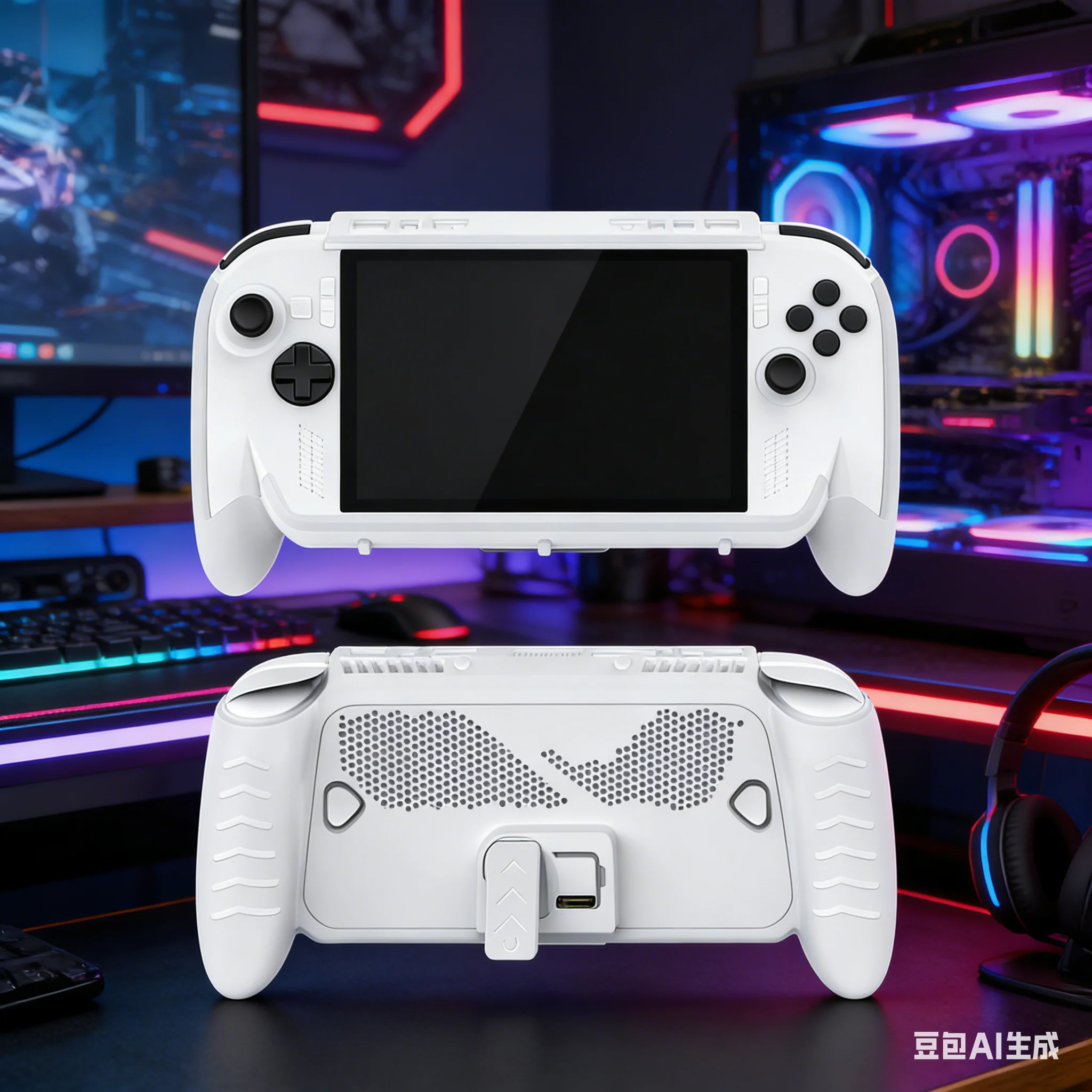 

Защитный чехол со съемной передней панелью для ROG и Xbox-Ally 7 дюймов, стильный и эстетичный, запасные части для игровых устройств ﻿