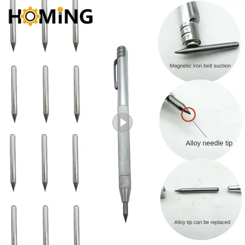 Diamond Stick Pen Wear Resistant And Durable Tungsten Carbide Tip Carbide Engraving Pen Handheld Pen Glass Ceramic Metal Tools