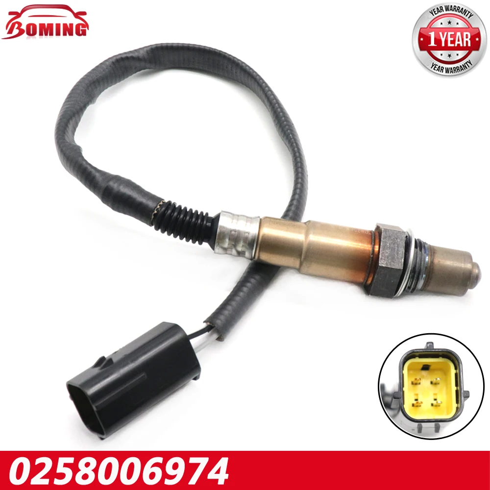 NEW Upstream 4 Wire Front Air Fuel Ratio Sensor Lambda O2 Oxygen Sensor 0258006974 For Great Wall Haval M4 0 258 006 974