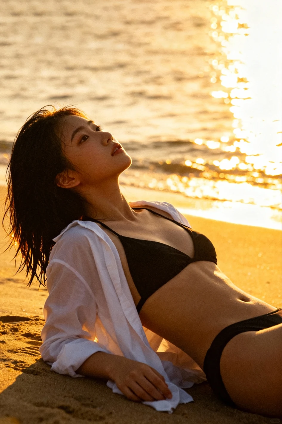 

Sexy Hollywood Girl Metal Tin Sign, Vintage Wall Art for Bedroom, Dressing Room