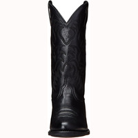 Men Boot 2025 Mid Calf Western Cowboy Motorcycle Boots Male Autumn Outdoor PU Leather Totem Med Heel Fashion Designed Men Boots