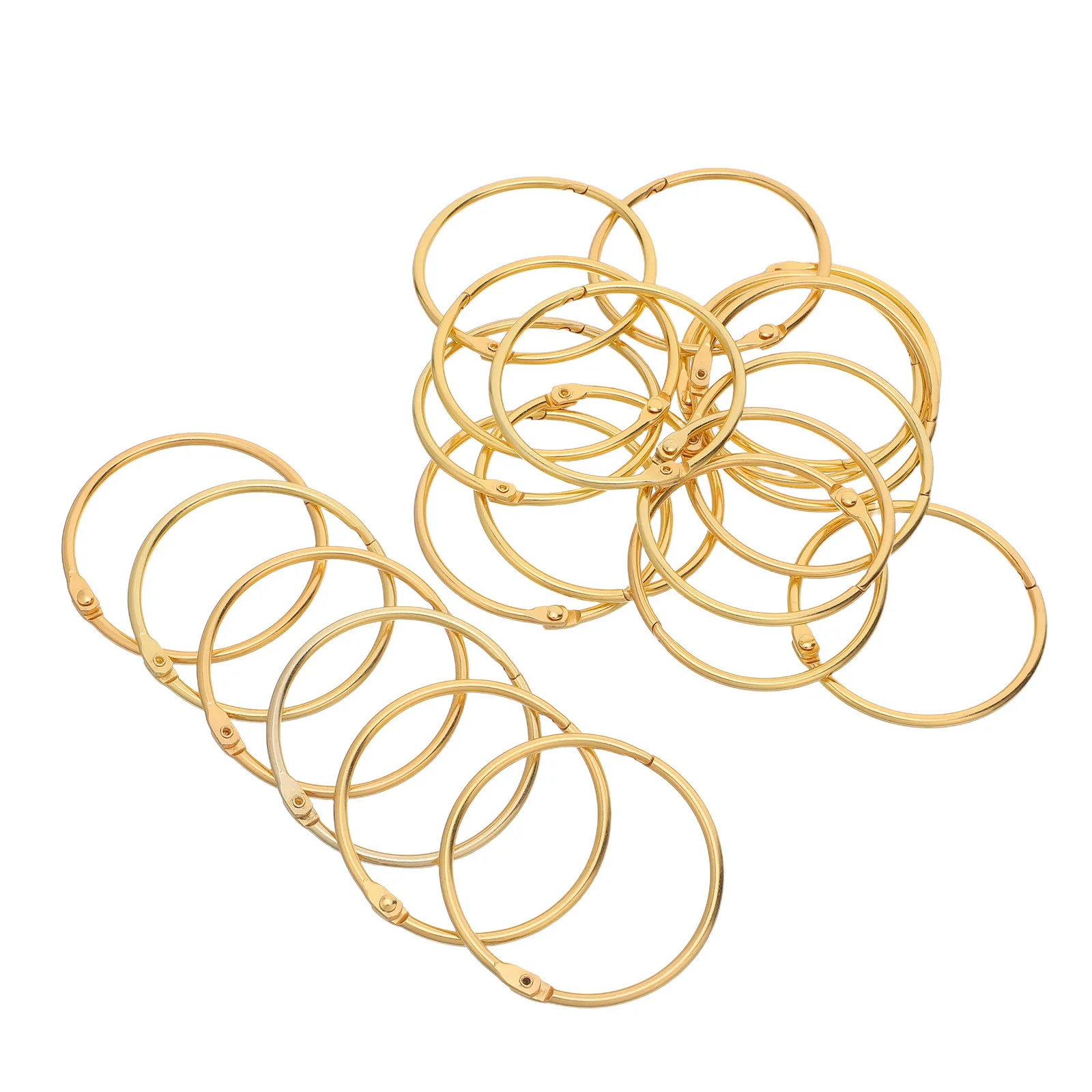 48pcs-loose-leaf-binder-rings-metal-book-rings-50mm-inner-diameter-heavy-duty-snap-closure-for-flashcards-recipe-cards