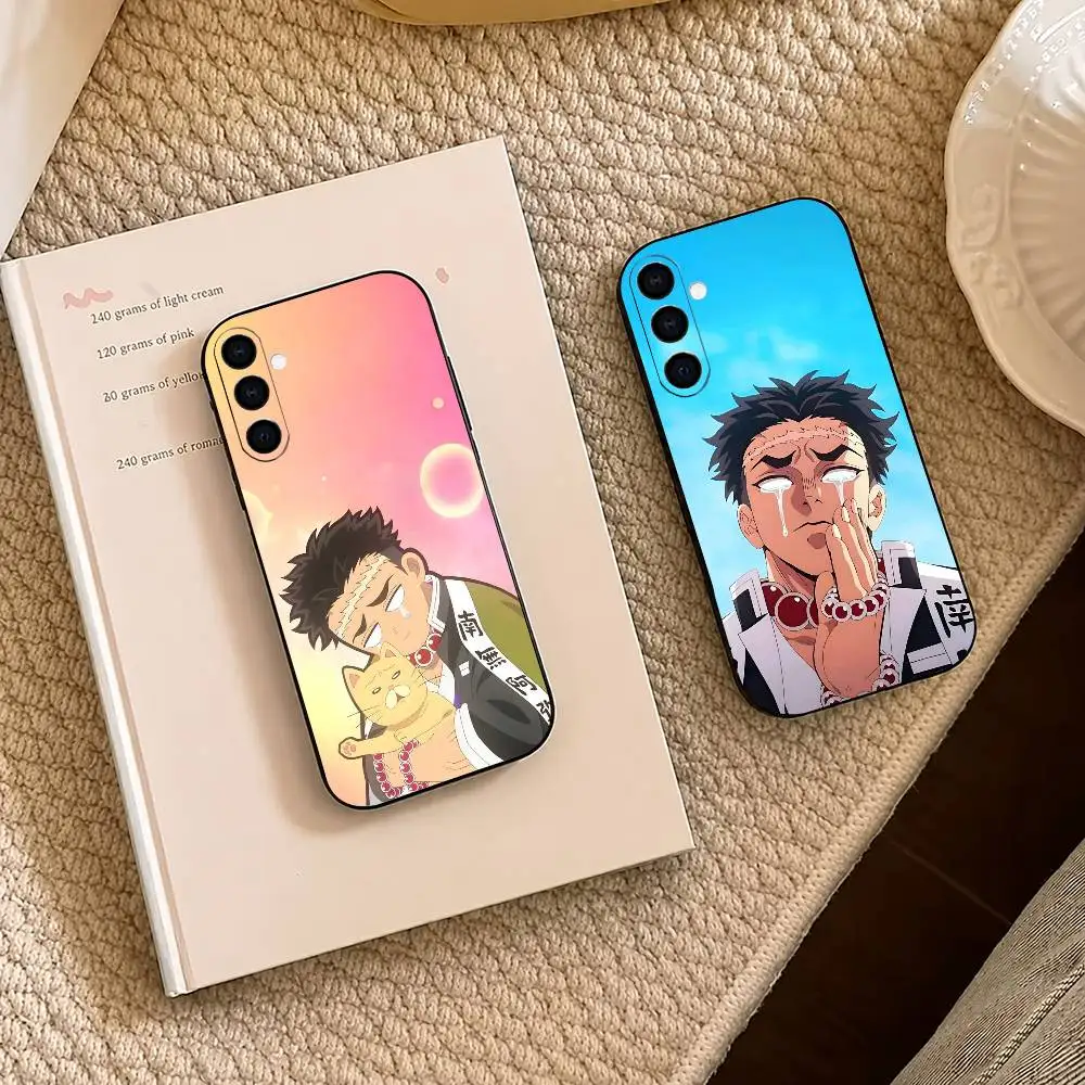 Hot Anime H-Himeji-ma G-Gyomei-S  Black Soft Silicone Phone Case for Samsung A73 20,21,22,31,32,52,53,72
