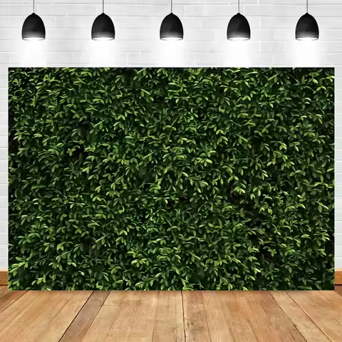 Green Tropical Green Leaves Photo Background for Wedding Bride Shower Party Decor Jungle Safari Plants Photography Backdrop