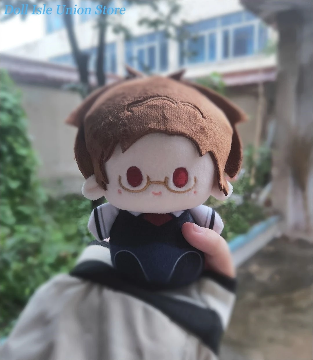 Funny Cotton Doll Evan Anime Light and Night Attributes Squat Plush Doll Body Toy Pendant 10cm Figurine Plushie Cosplay Gift