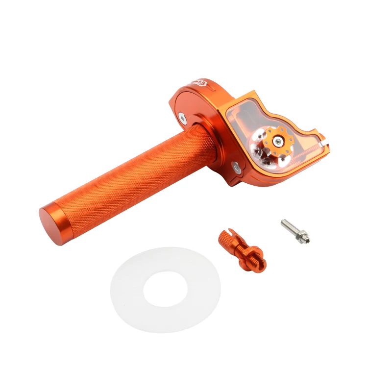 Motorcycle 22mm Universal CNC Aluminum Accelerator Throttle Twist Grips Handlebars For Moped Scooter Bike M10*1.5