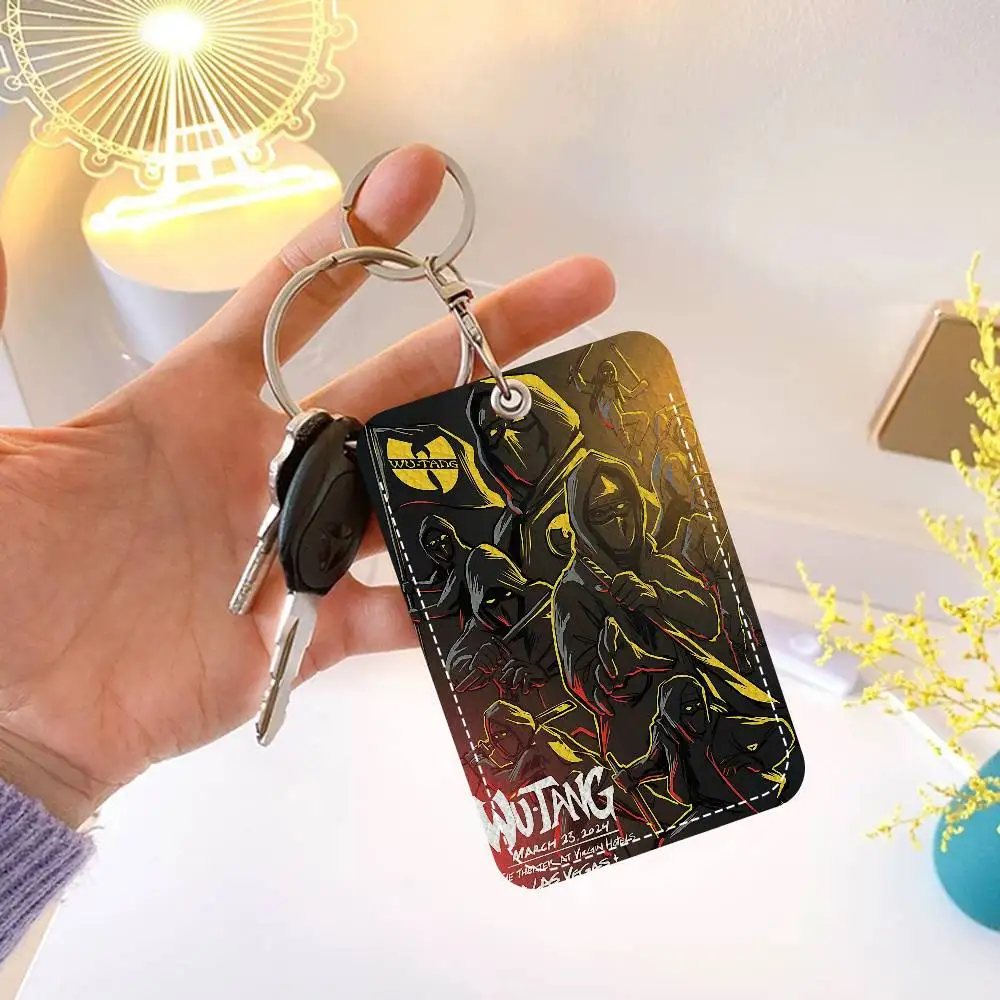 Singer WU-T--TANG Cool CLAN Style PU Access Card Holder With