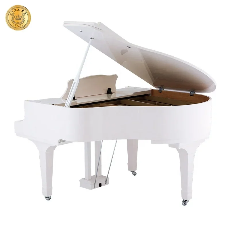 Self-playing Piano HD-W152 White Baby Grand Piano Digital High Polished