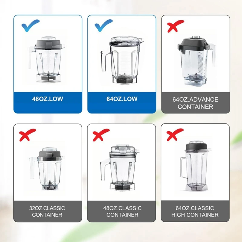 ملحقات تجميع شفرات الخلاط لـ Vitamix ، متوافقة مع A2300 ، A2500 ،
