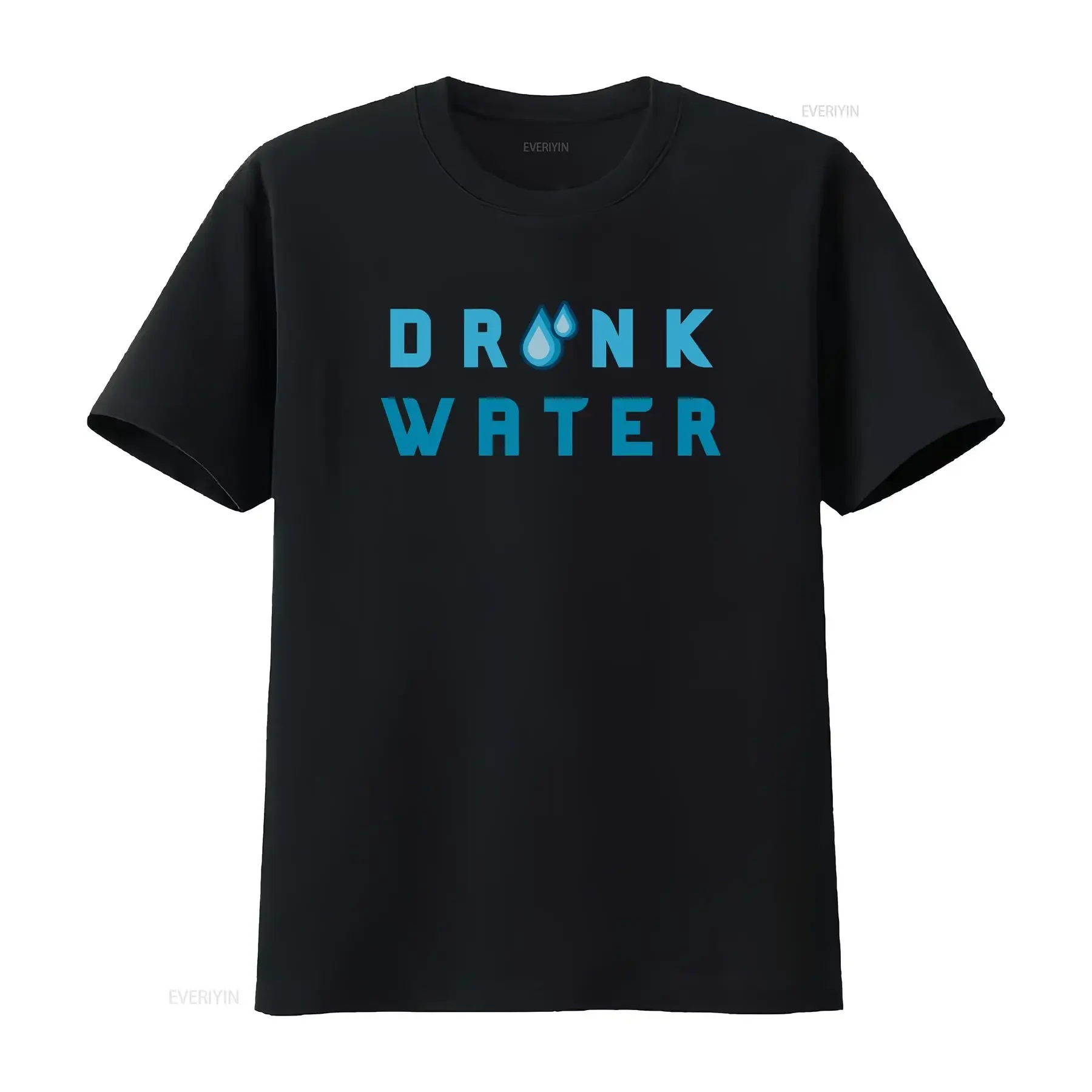 Drink Water T Shirt Stay Hydrated tee H20 For Athletes Who Like to keep in Shape vintage Washed graphic Slightly Unisex