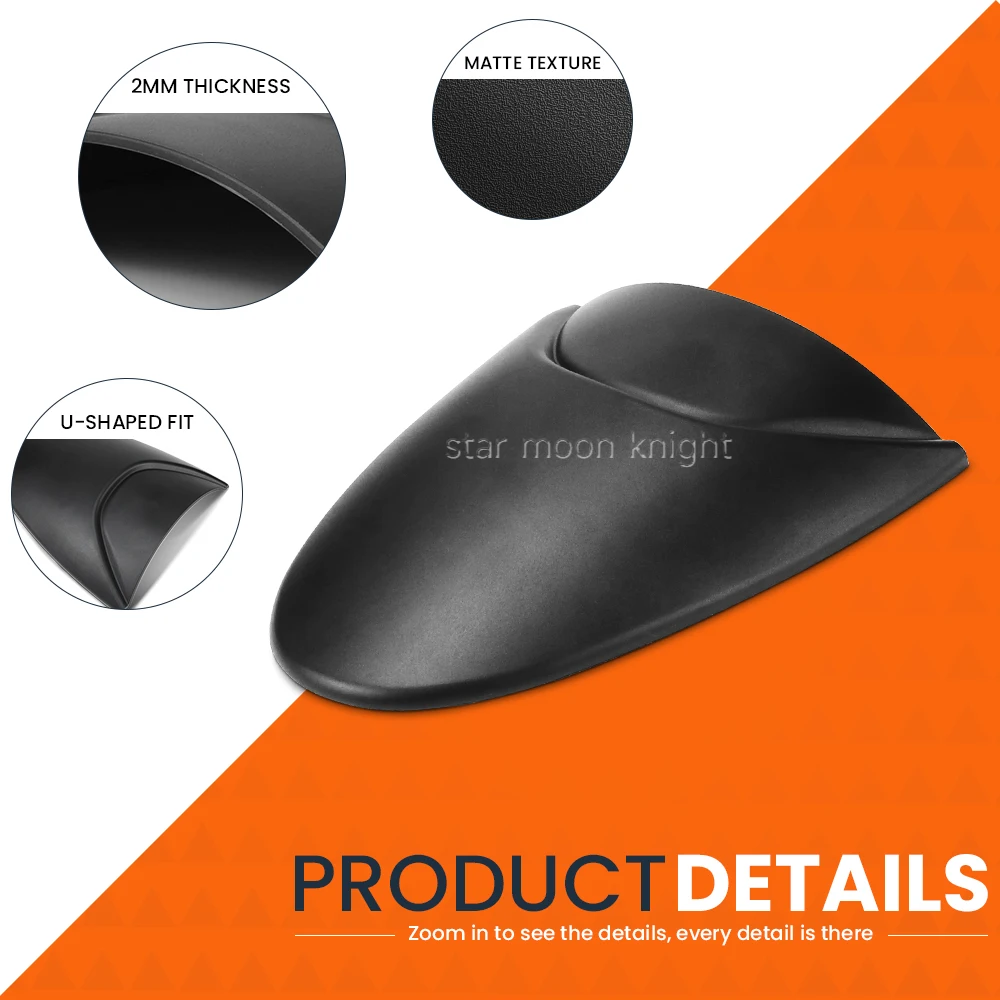 For Husqvarna Vitpilen 401 2018-2023 Svartpilen 125 Motorcycle Rear Fender Mudguard Extender Hugger Extension Rear Wheel Cover