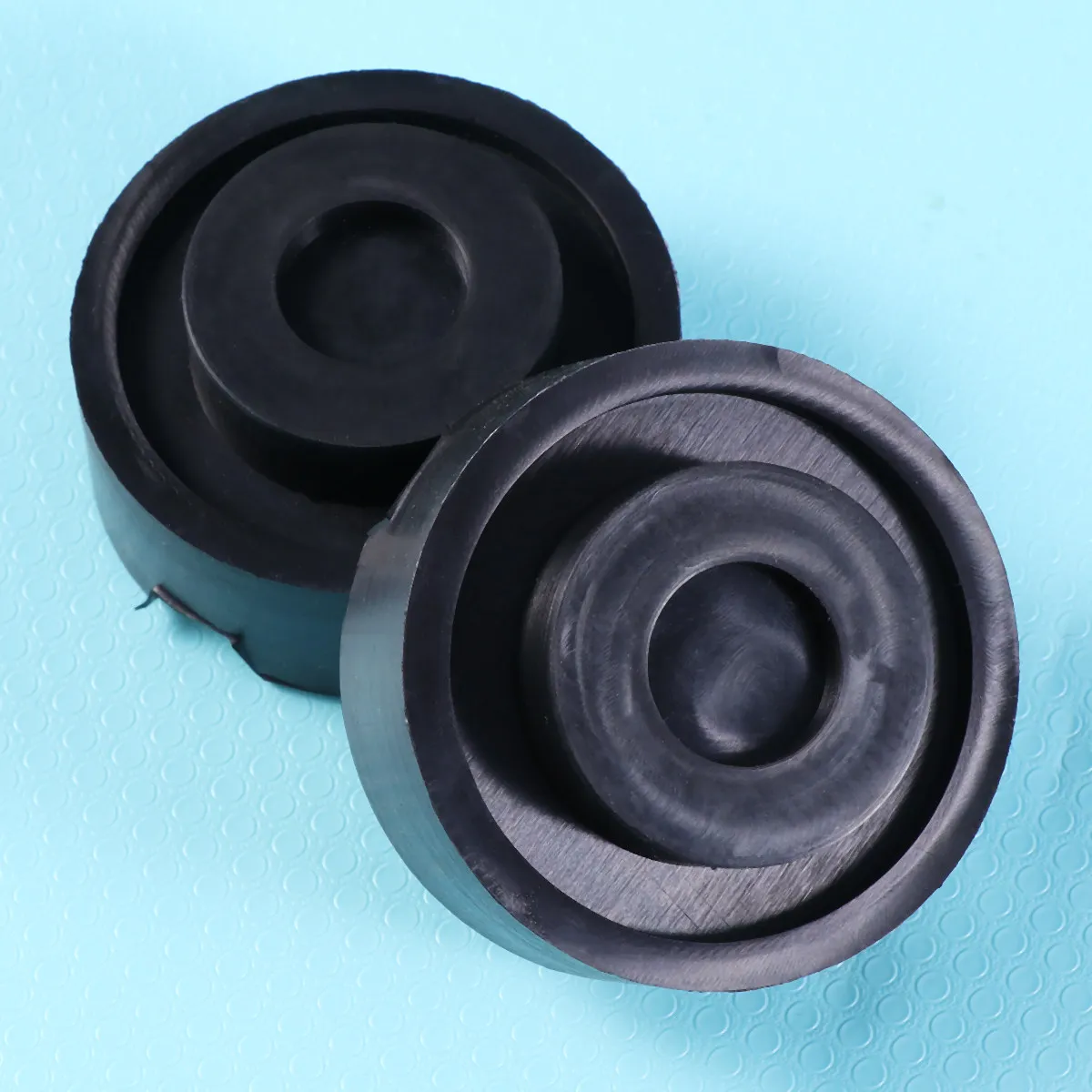 

2Pcs Reinforced Rubber Floor Jack Pads for Pinch Weld Protection Universal Jack Pad Adapter for DIY Car Maintenance Rv and Most