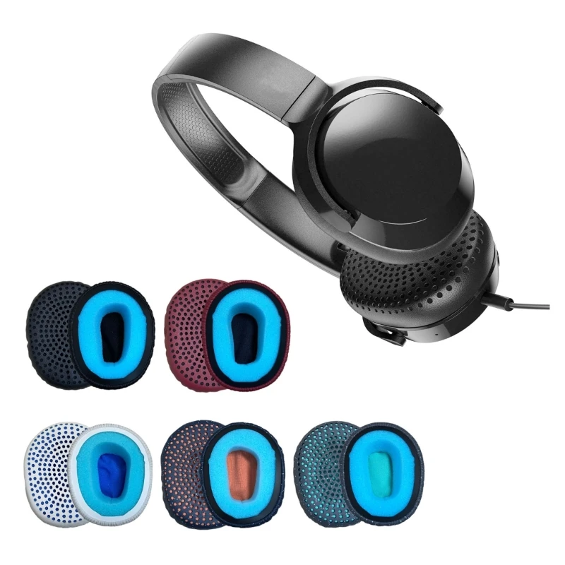 1 Pair Earpads Replacement for Riff Wireless Bluetooth-compatible Headphones