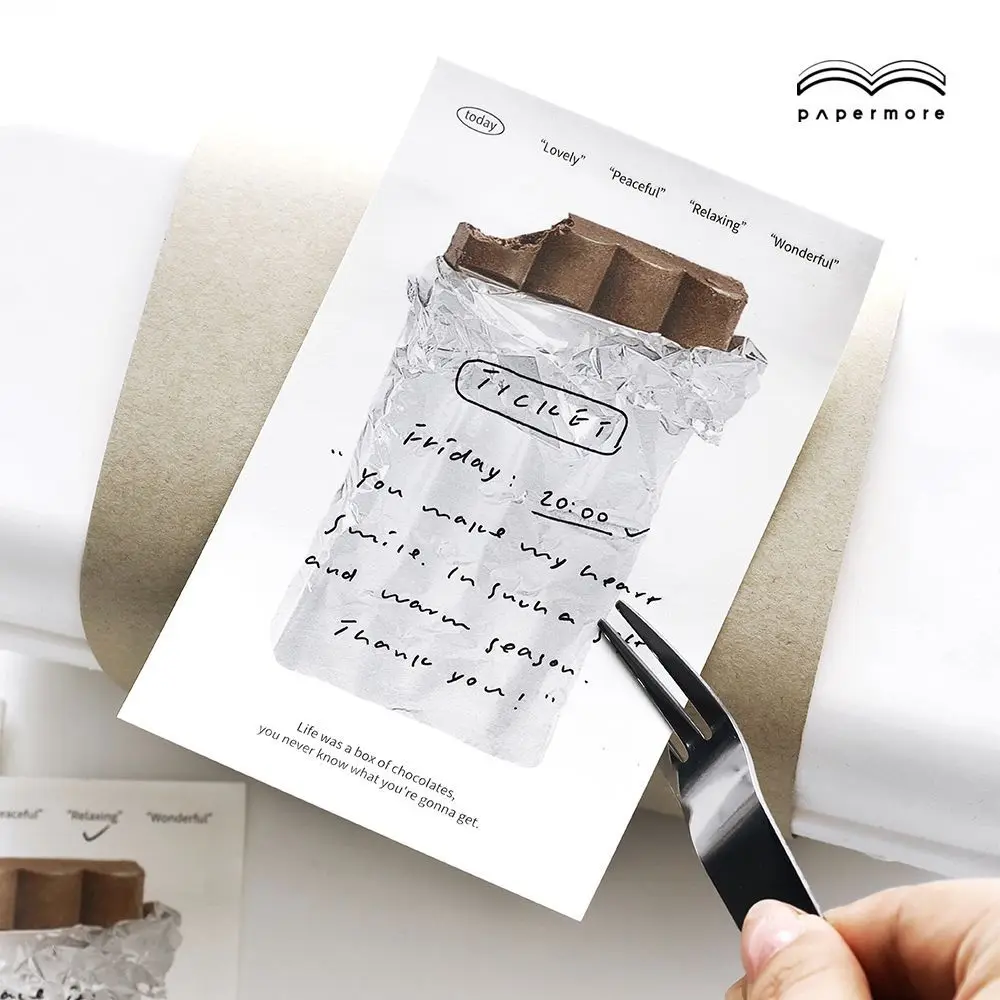 30Sheets Fruit Cake Special Shaped Sticky Notes Today's Sweet Series Ins Cute Memo Pads Kawaii Message Note Student Office