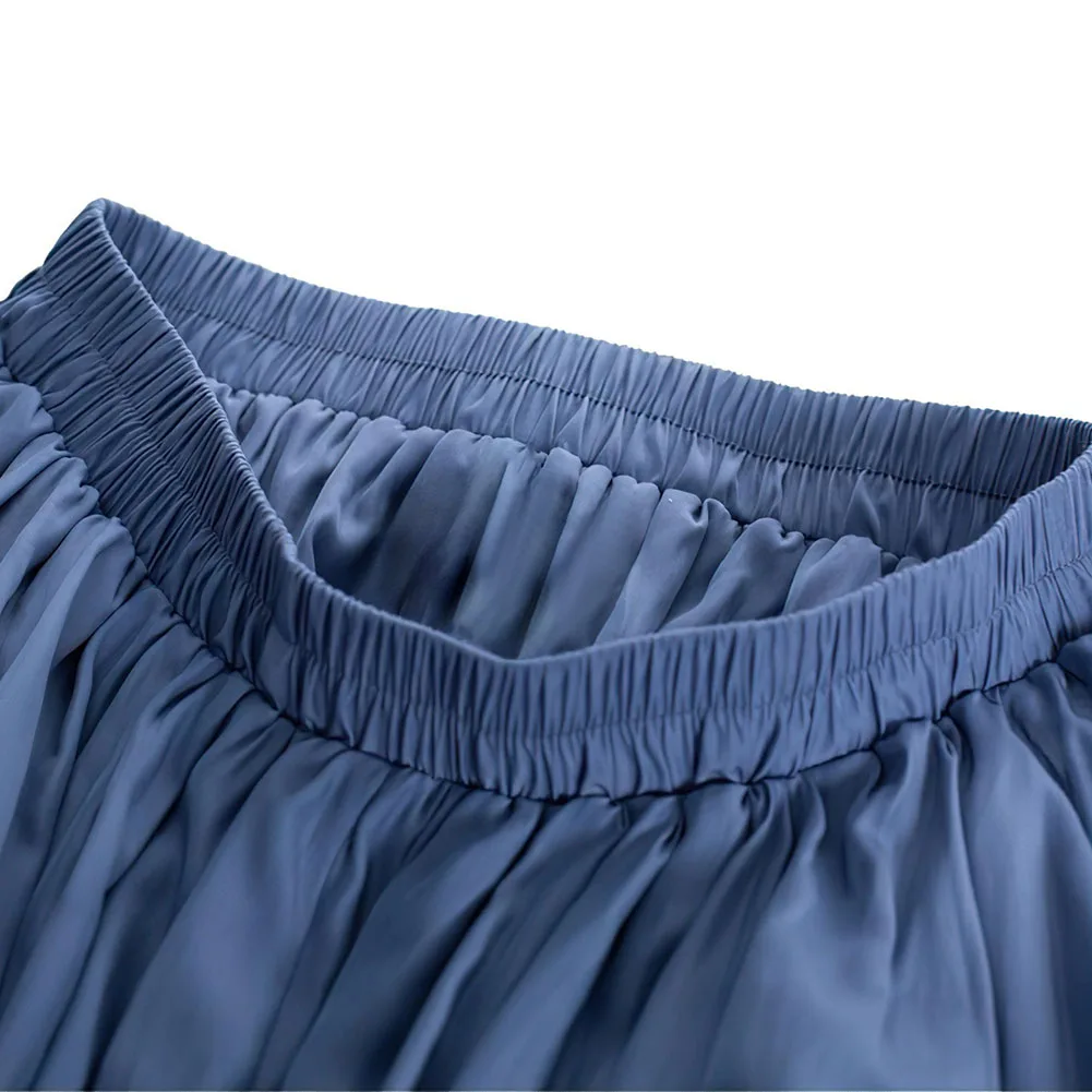 Comfortable Skirt Pleated Skirt Daily Use Casual Events Elegant Skirt For Women Skirt Pleated Design Sexy Look